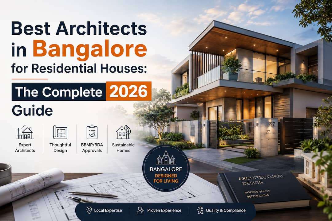 Best Architects in Bangalore for Residential Houses: The Complete 2026 Guide