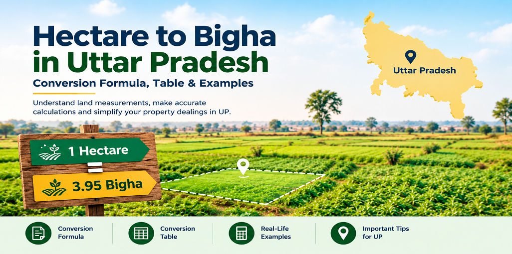Hectare to Bigha in Uttar Pradesh: 1 Hectare Equals How Many Bighas?