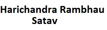 Harichandra Rambhau Satav