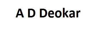 A D Deokar