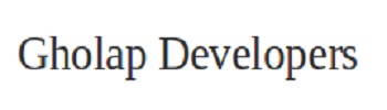 Gholap Developers