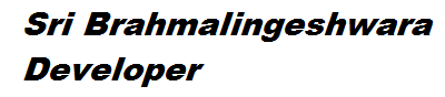 Sri Brahmalingeshwara Developer