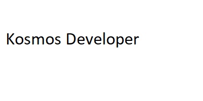 Kosmos Developer