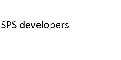 SPS developers