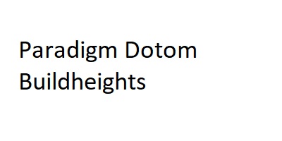Paradigm Dotom Buildheights