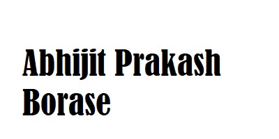 Abhijit Prakash Borase