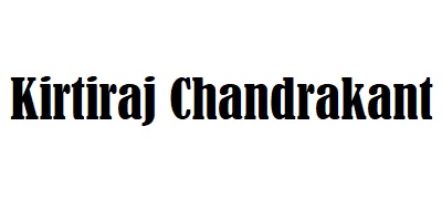 Kirtiraj Chandrakant Lakade