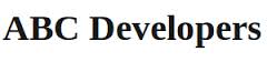 ABC Developers Mumbai