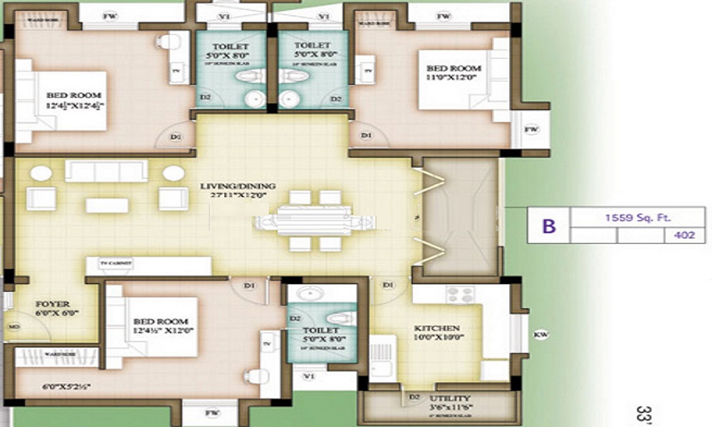 Balchandra Iris Floor Plan