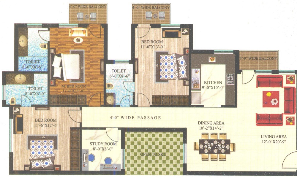Icon Heights Floor Plan