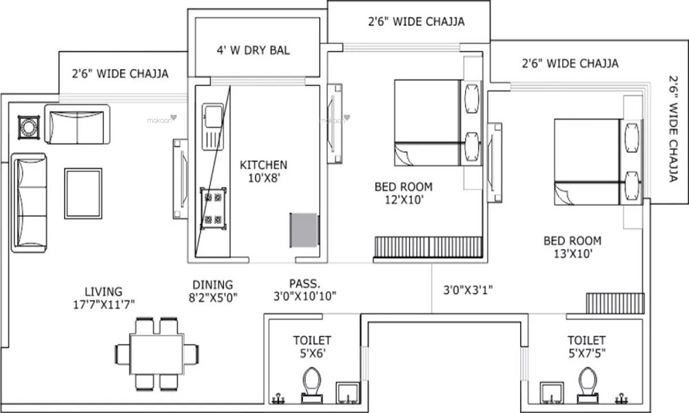 CC Santhosham Floor Plan