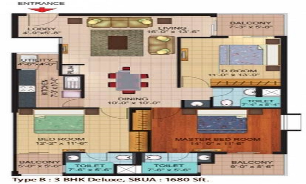 CEEBROS Park Avenue Floor Plan