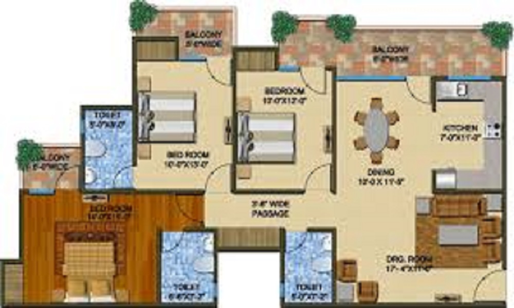 CEEBROS Park Avenue Floor Plan