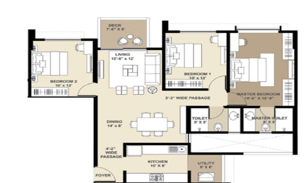 Chandrasekar Choolaimedu Floor Plan