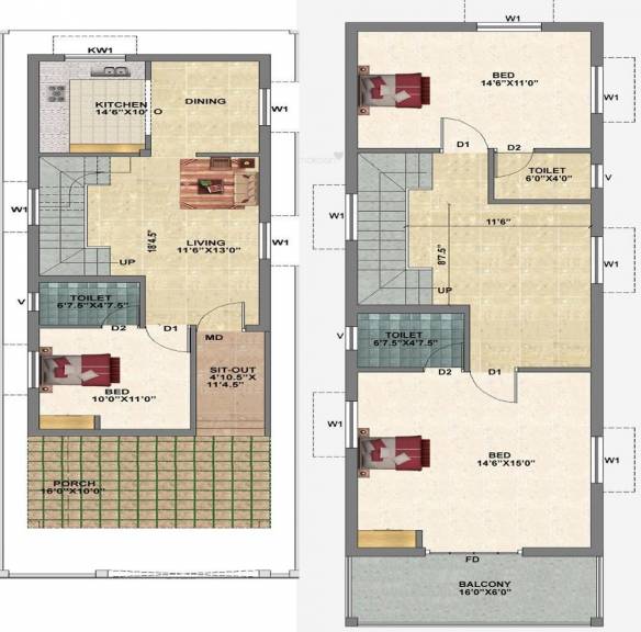 Chennai Vijay Builders Sri Sai Garden Floor Plan