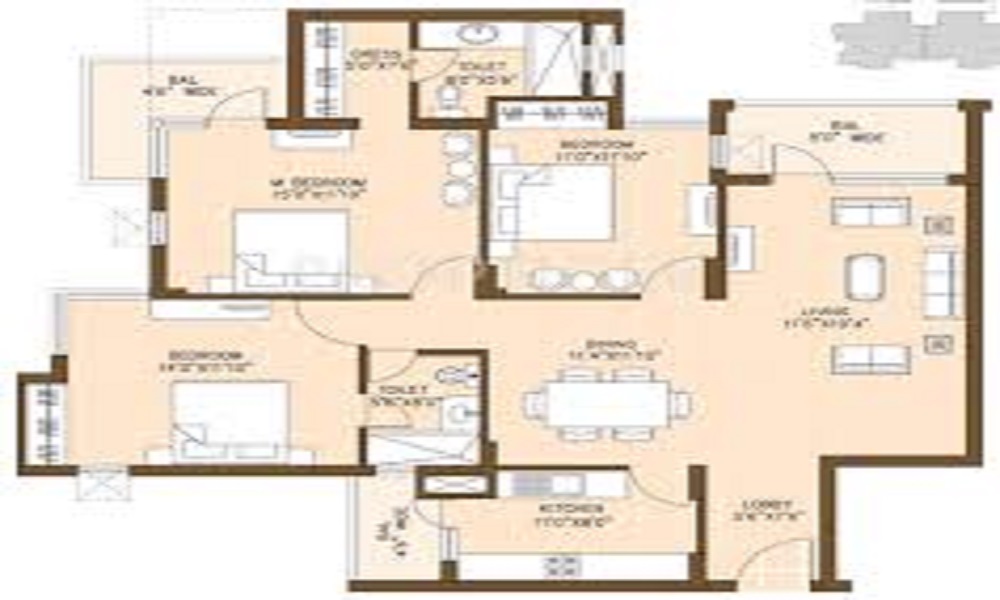 Coromandel Coral Krishna Floor Plan