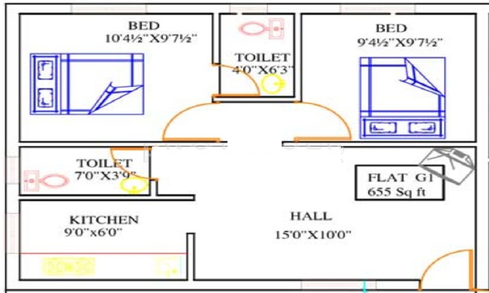 Crest Dusica Phase II Floor Plan