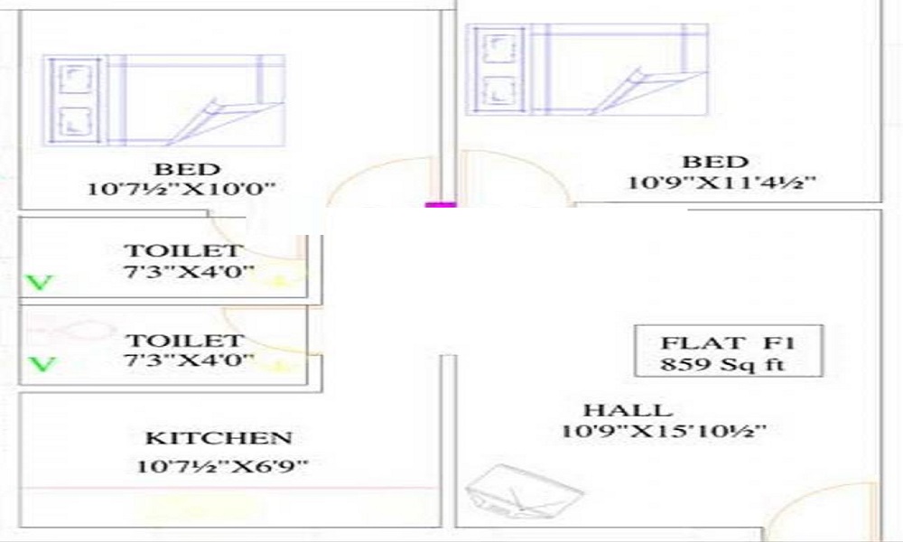Crest Dusica Phase II Floor Plan