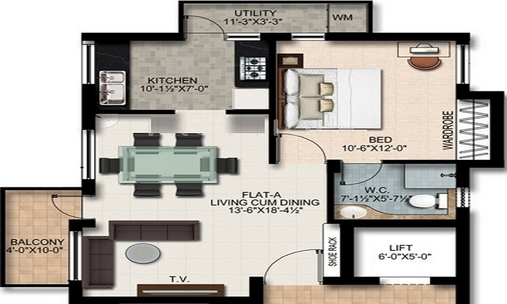 Devinarayan Petra Floor Plan