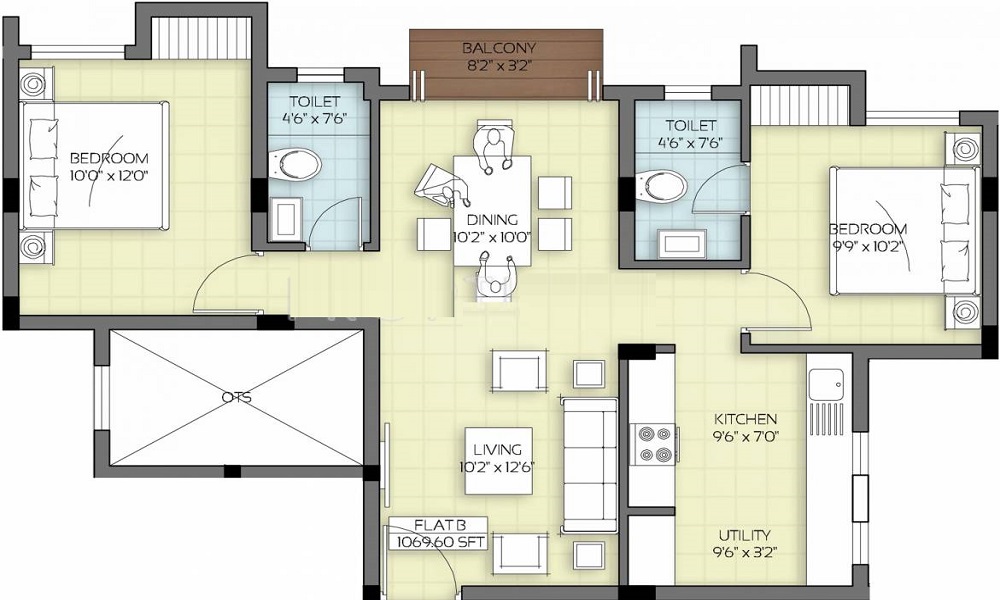 Devinarayan Temple Gate Floor Plan