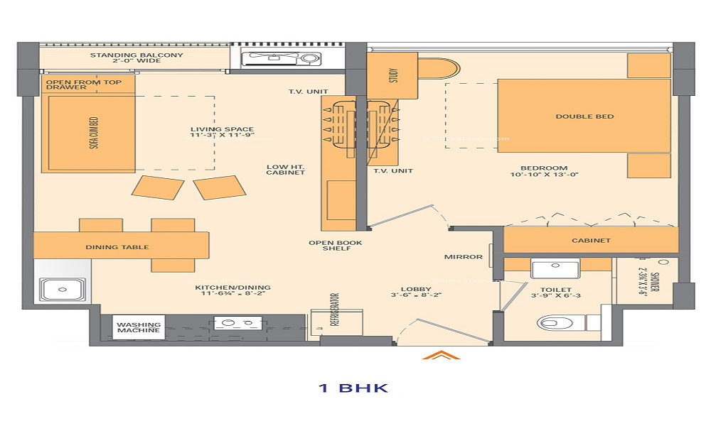 BR Mahima Complex Floor Plan