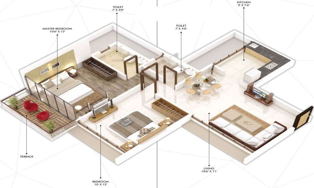 Mangalam Heights Floor Plan
