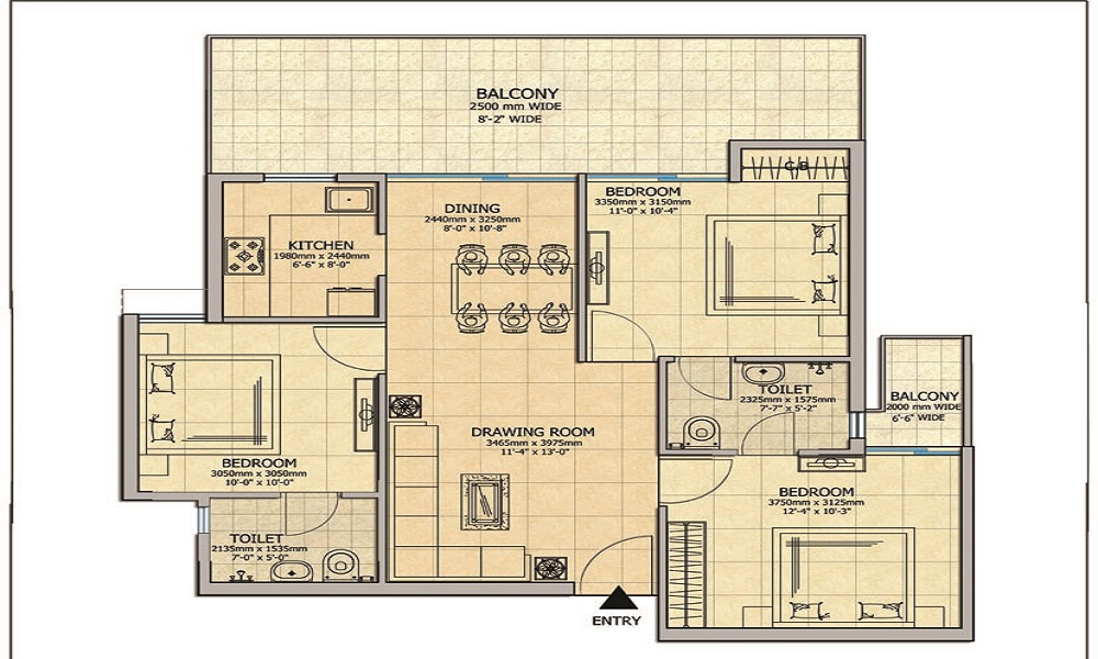 Doshi Royale Floor Plan