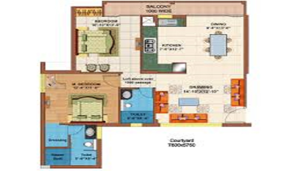Melrose Avenue Floor Plan