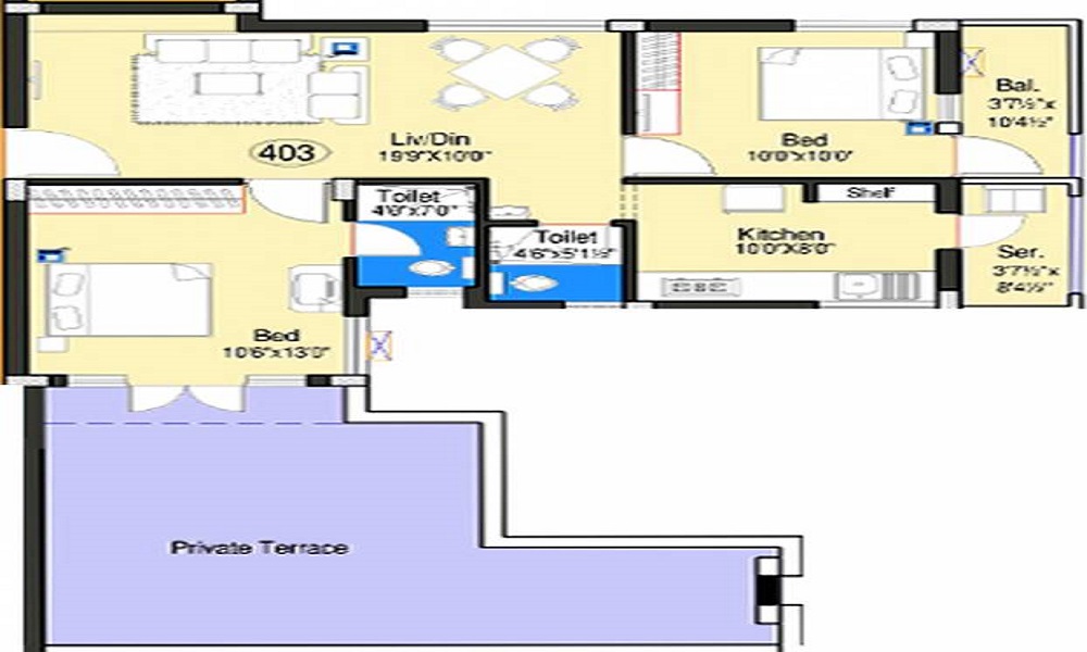 Doshi Oriana Floor Plan