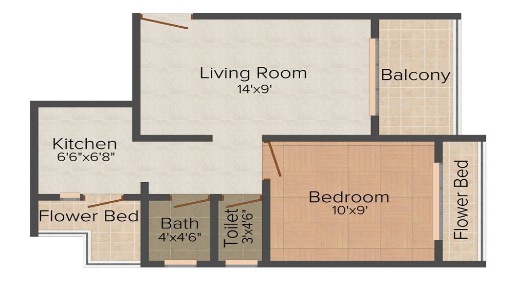 ABC Kailash Tower Floor Plan
