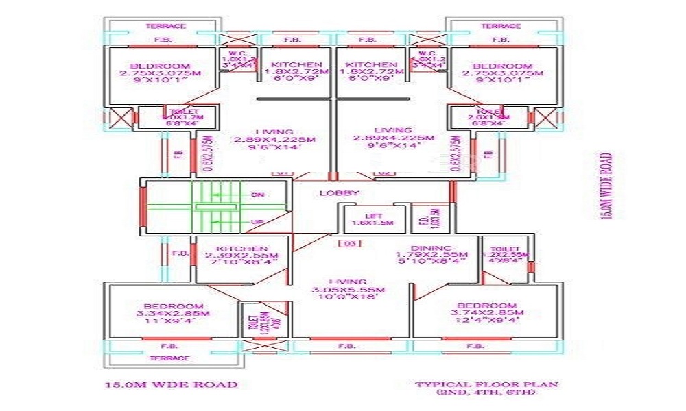 Tejas Ganpat Apartment Floor Plan