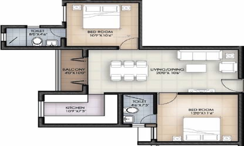Elegant Techmans Floor Plan