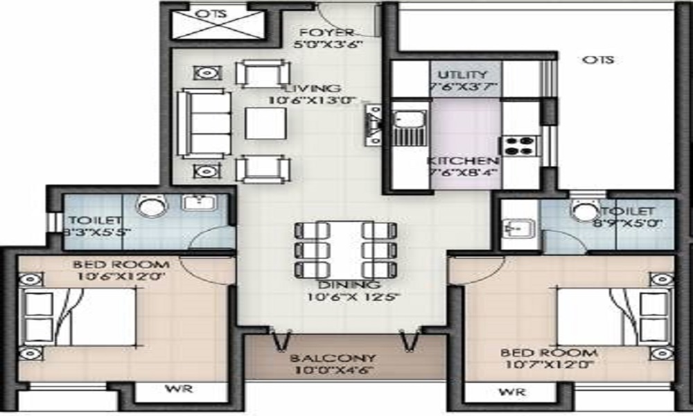 Elegant Kumaragam Floor Plan