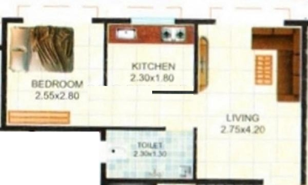 Vankvani Tulsi Aangan Floor Plan