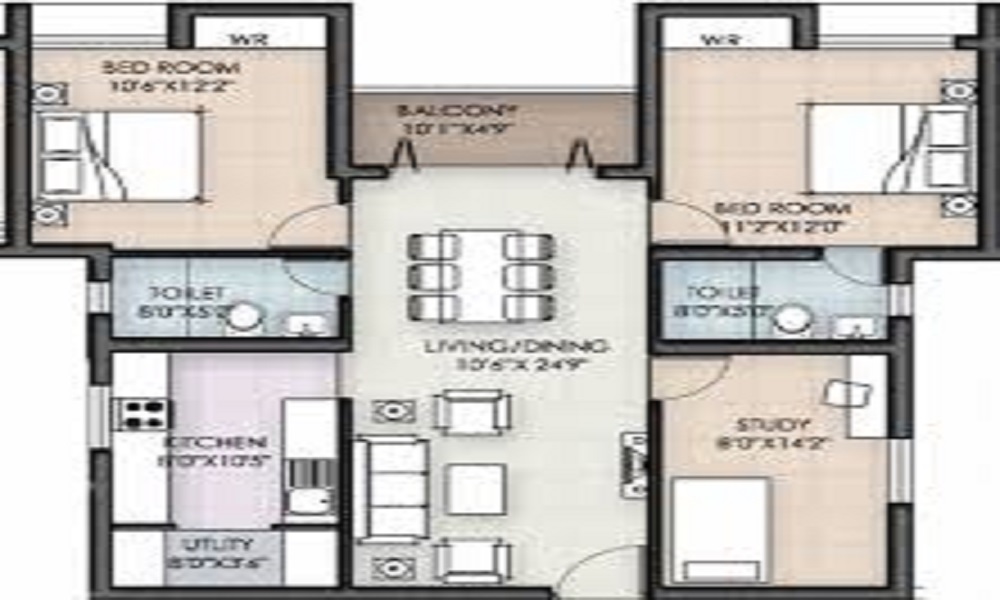 Elegant Sai Vandanam Floor Plan