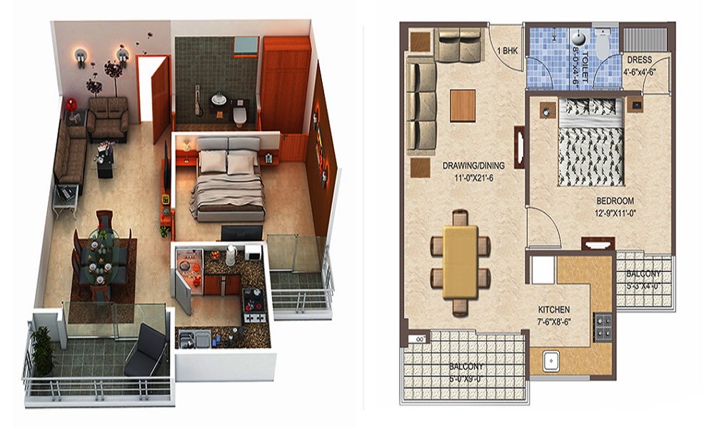 Emaar The Grace Floor Plan