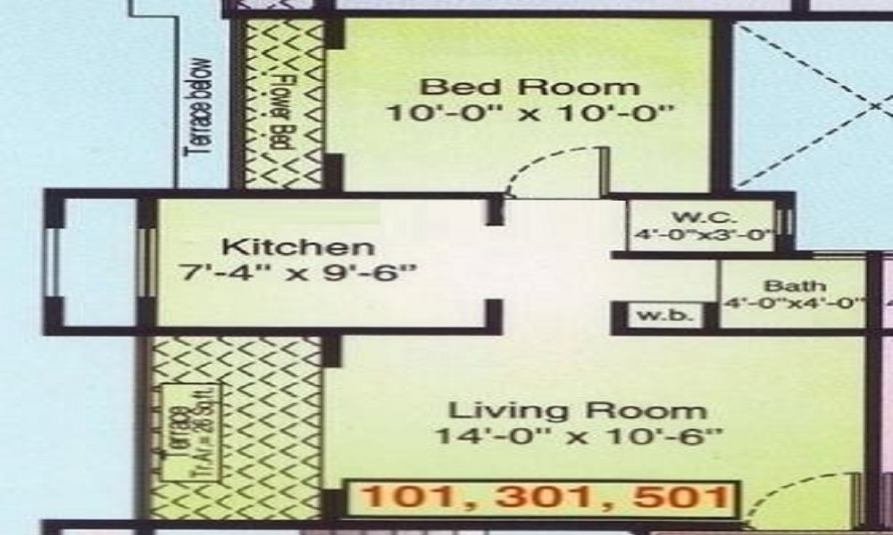 Shree Sawan Residency Floor Plan