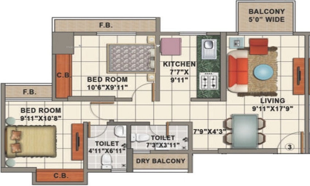 Engineers Estates Westwood Residency Phase III Floor Plan