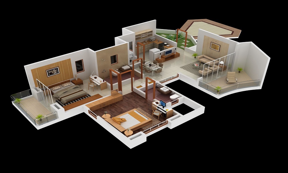 Mega Township Apartment Floor Plan