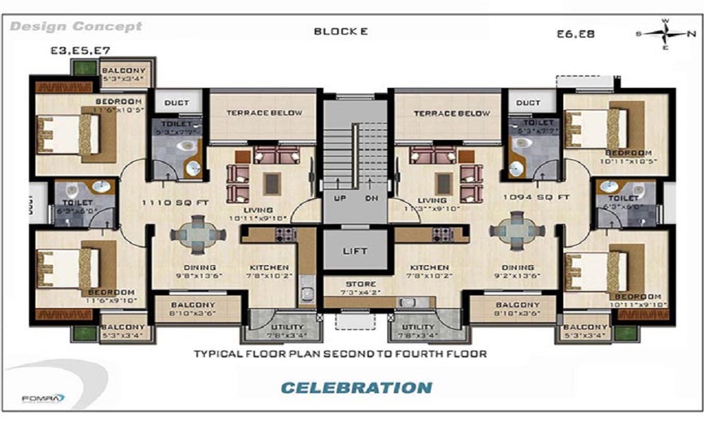 Fomra Celebrations Floor Plan