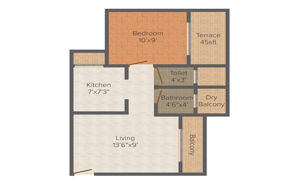 Solanki Shreeji Residency Floor Plan