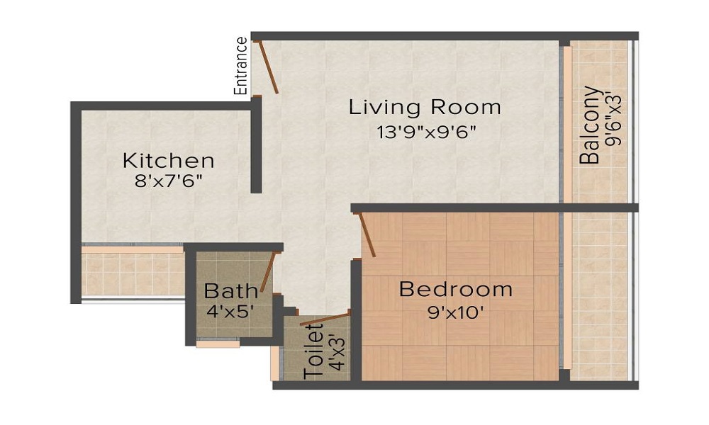 Omkar Royal Residency Floor Plan