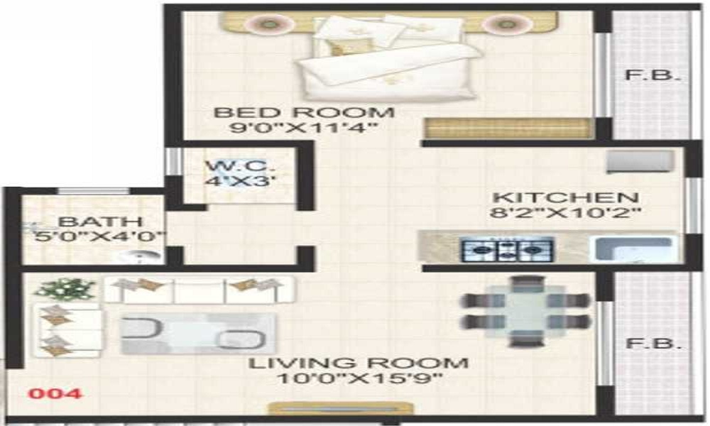 VUB Vatsal Paradise Floor Plan