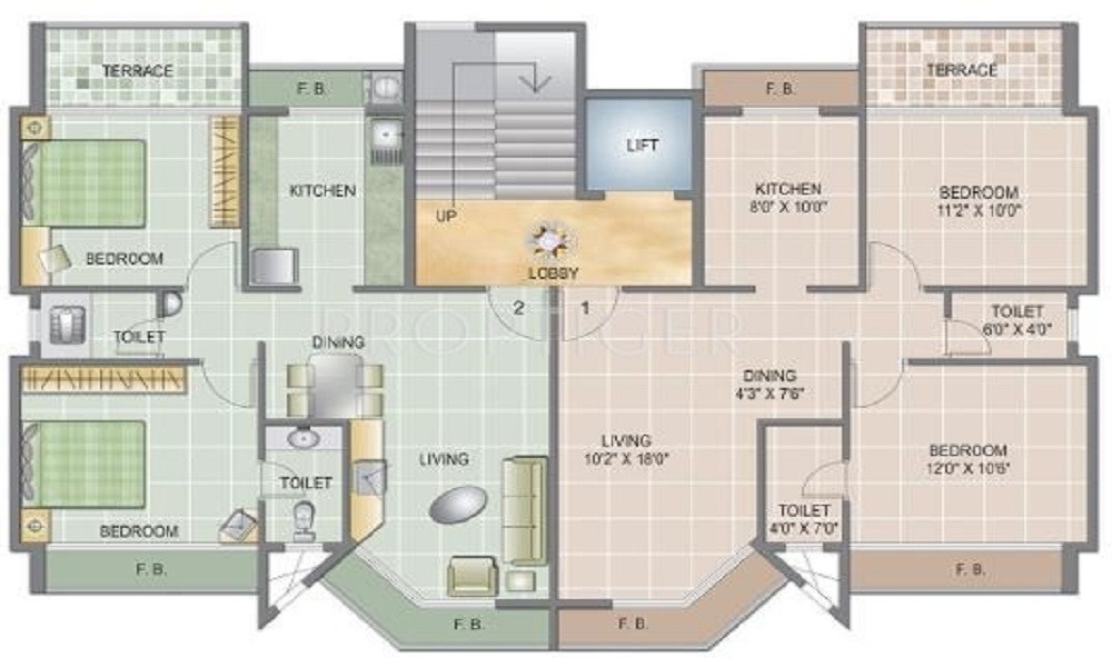 Monarch Sapphire Floor Plan
