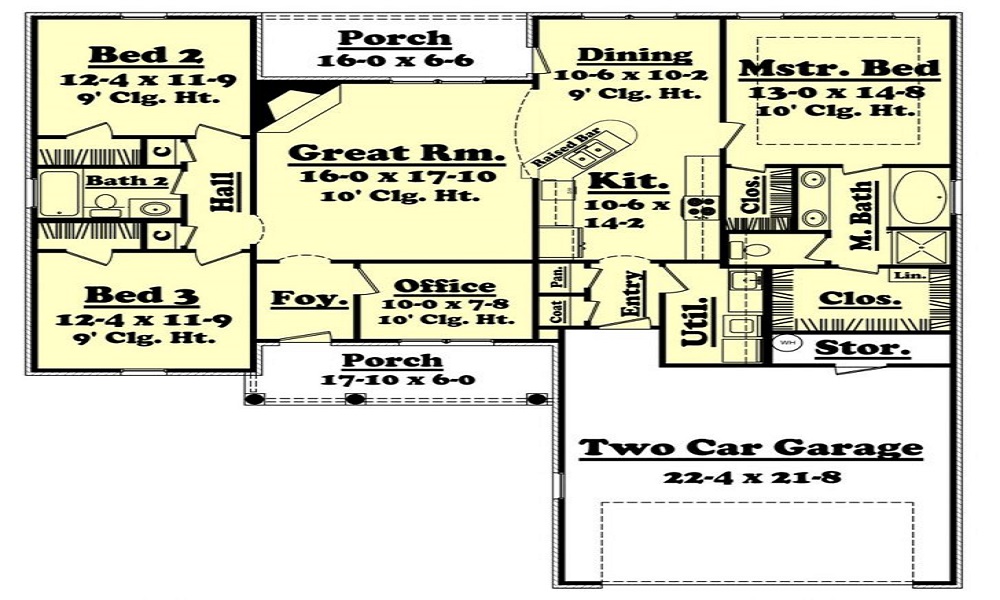 Golden Boulevard Villa Floor Plan