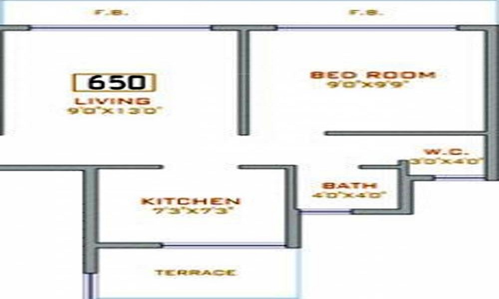 Villa Infra Bhagya Villa Floor Plan