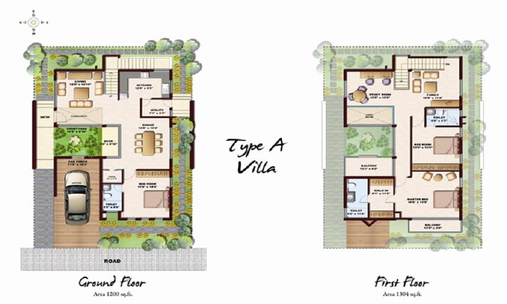 Harini Aishwaryam Floor Plan