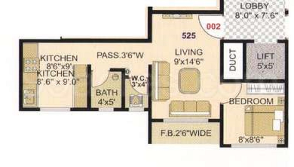 Aniruddha Sagar Floor Plan