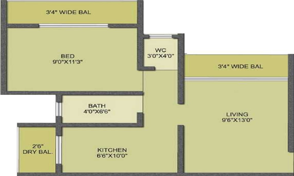 Siddhivinayak Eden Floor Plan