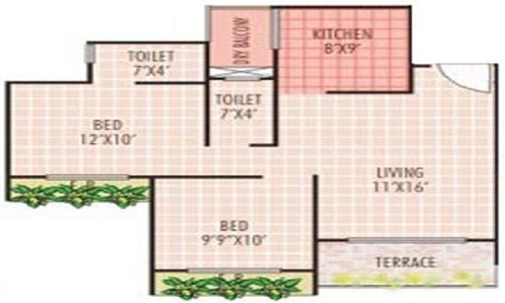 Sunny Orchid Heights Floor Plan
